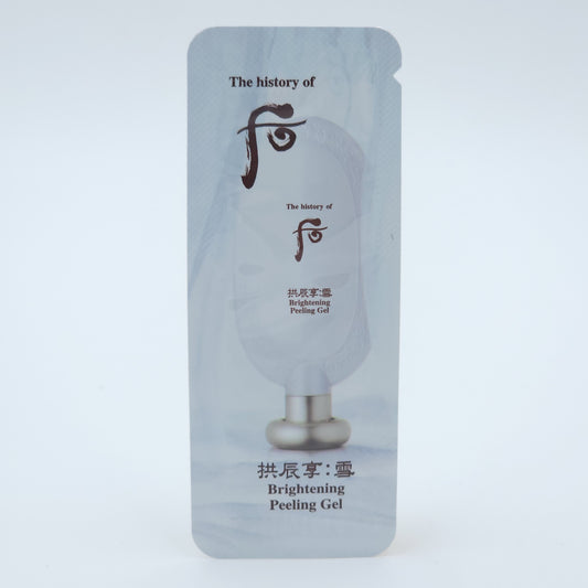The history of Whoo Gongjinhyang Seol Brightening Peeling Gel 1ml x 50pcs