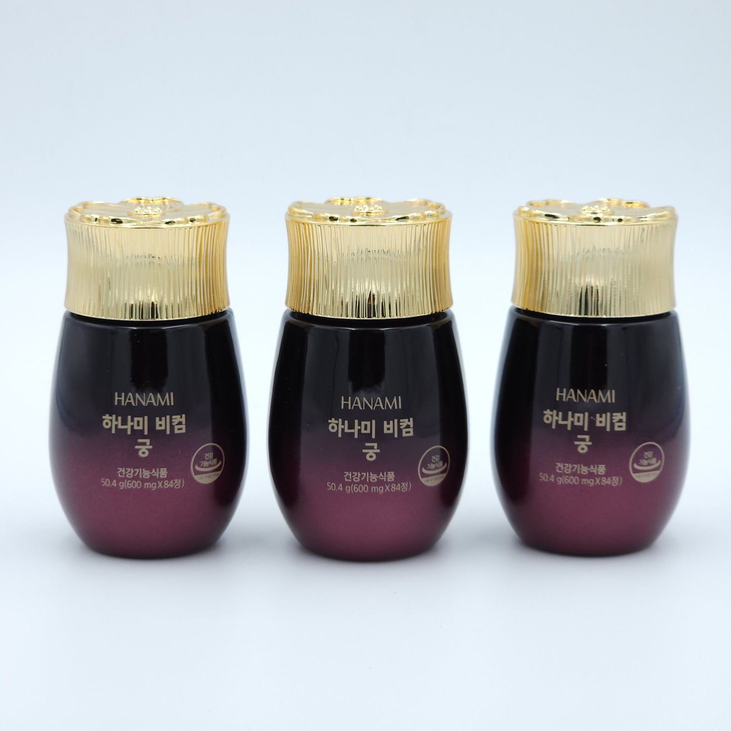 LG Life Garden Hanami Bcom Gung 600mg x 84 Tablets x 3 Bottles K-Beauty