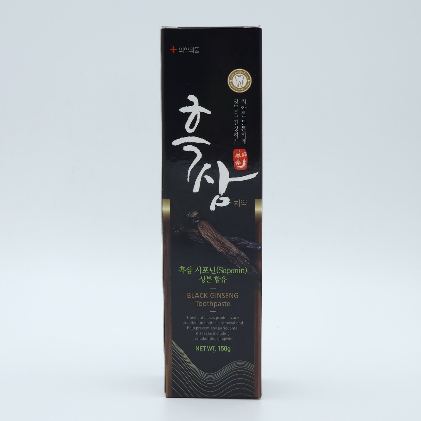HANIL Korean Black Ginseng Toothpaste 150g x 2ea Herbal Mint Oral Care