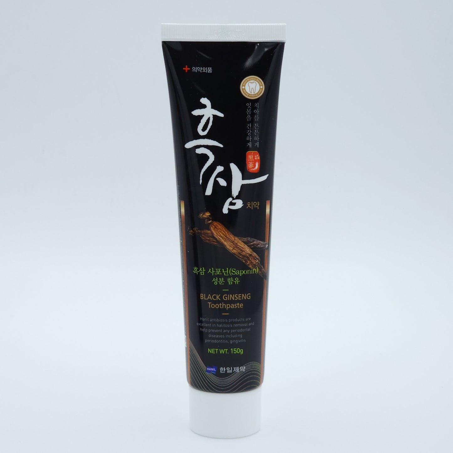 HANIL Korean Black Ginseng Toothpaste 150g x 2ea Herbal Mint Oral Care