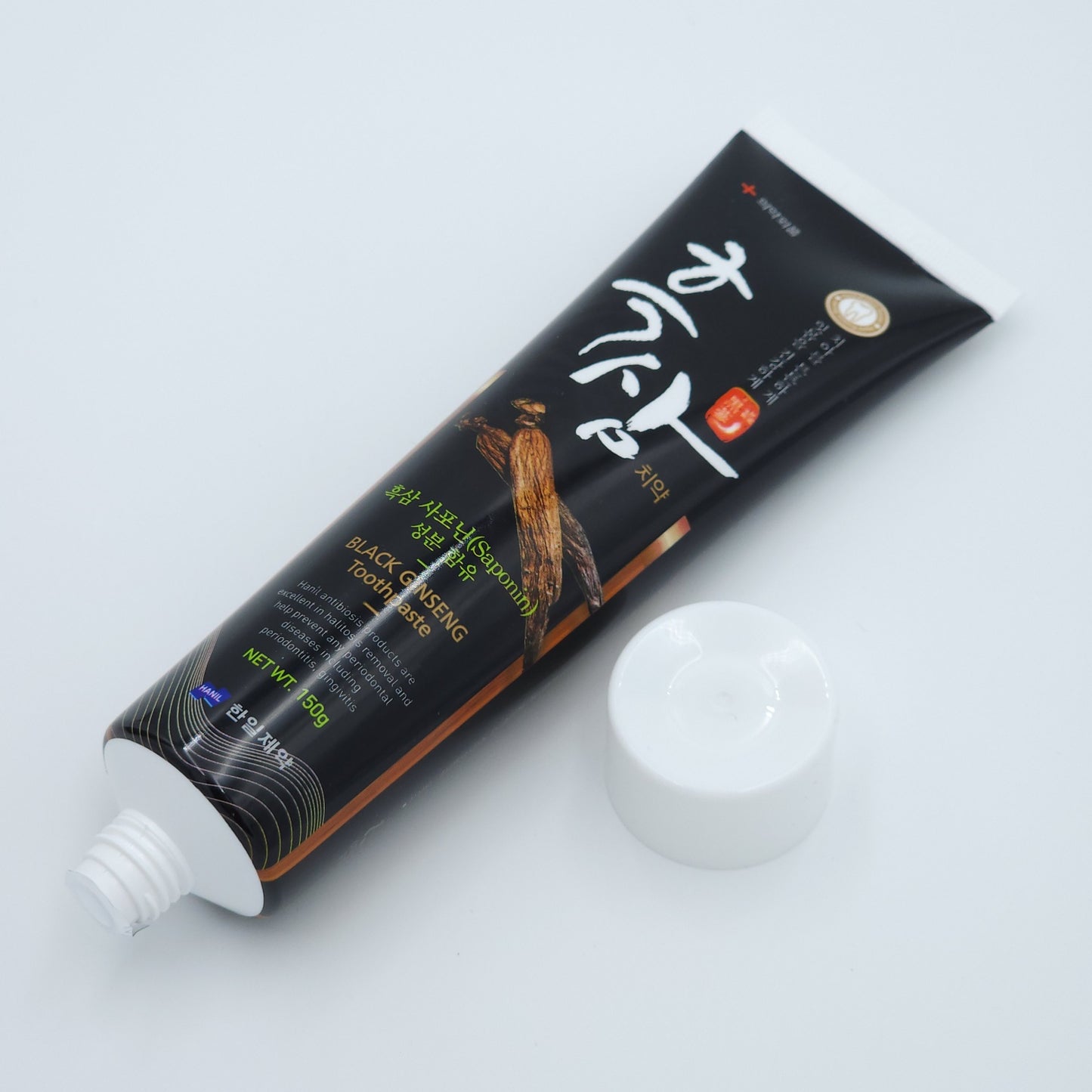 HANIL Korean Black Ginseng Toothpaste 150g x 2ea Herbal Mint Oral Care