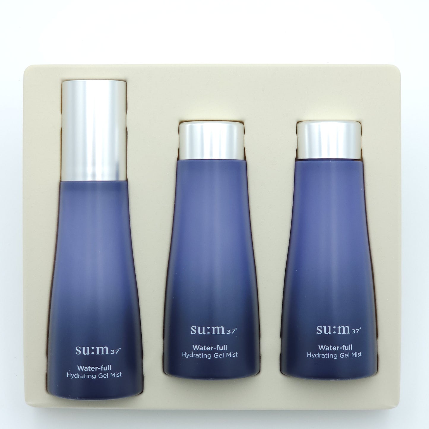 SU:M37 Water-full Hydrating Gel Mist Special Set 60ml x 3ea Moisturizing Face Mist