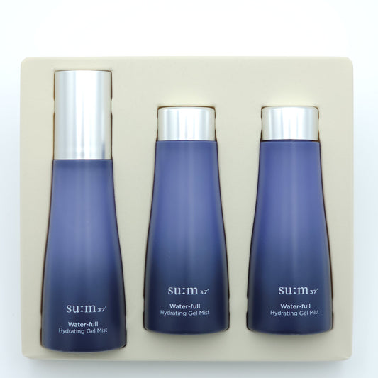 SU:M37 Water-full Hydrating Gel Mist Special Set 60ml x 3ea Moisturizing Face Mist