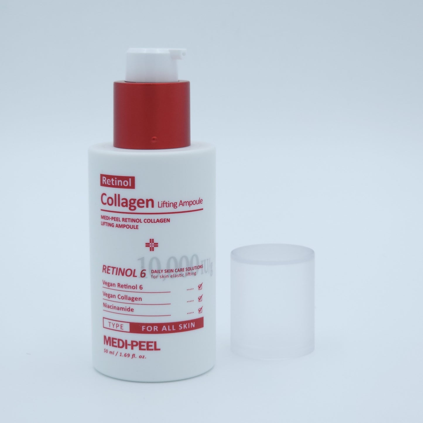 MEDI-PEEL Retinol Collagen Lifting Ampoule 50ml Vegan Retinol Firming