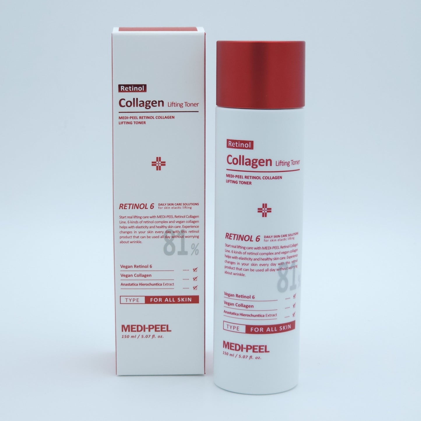 MEDI PEEL Retinol Collagen Lifting Toner 150ml Vegan Retinol Toner
