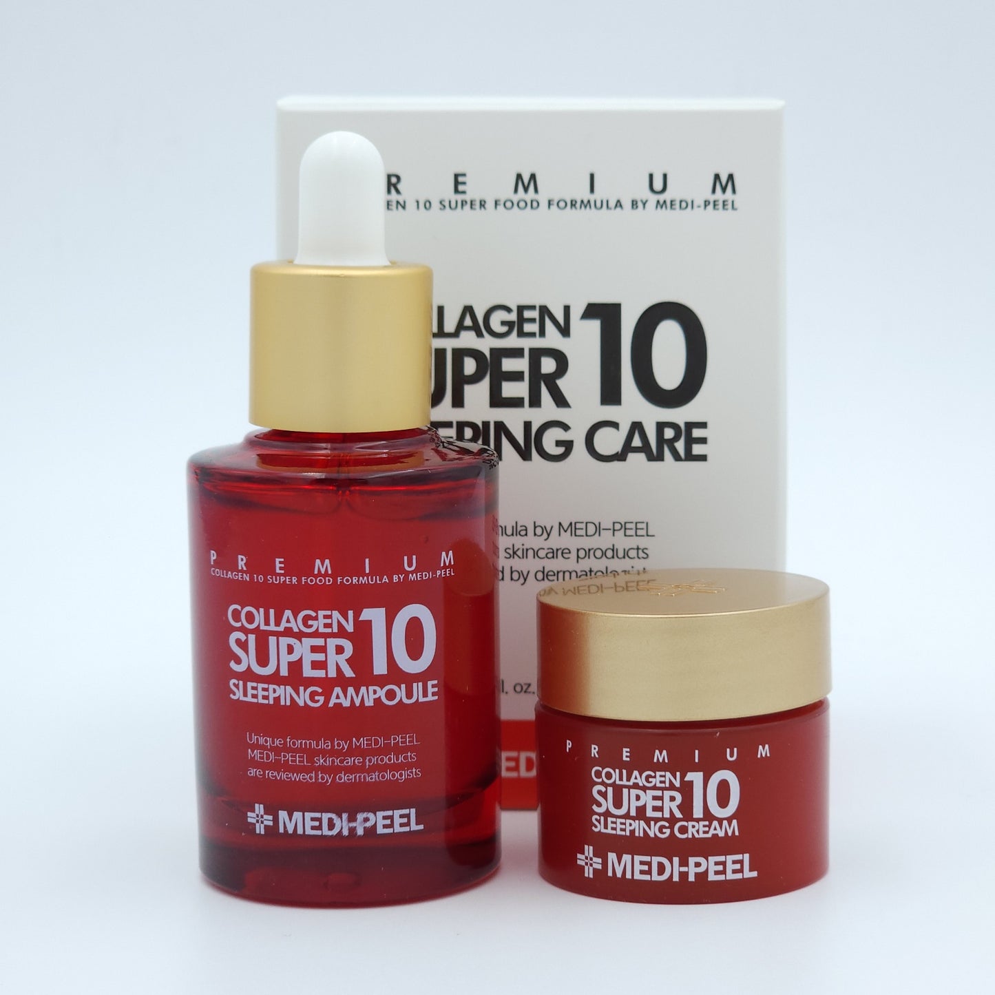 MEDI PEEL Collagen Super 10 Sleeping Care Set Ampoule Cream
