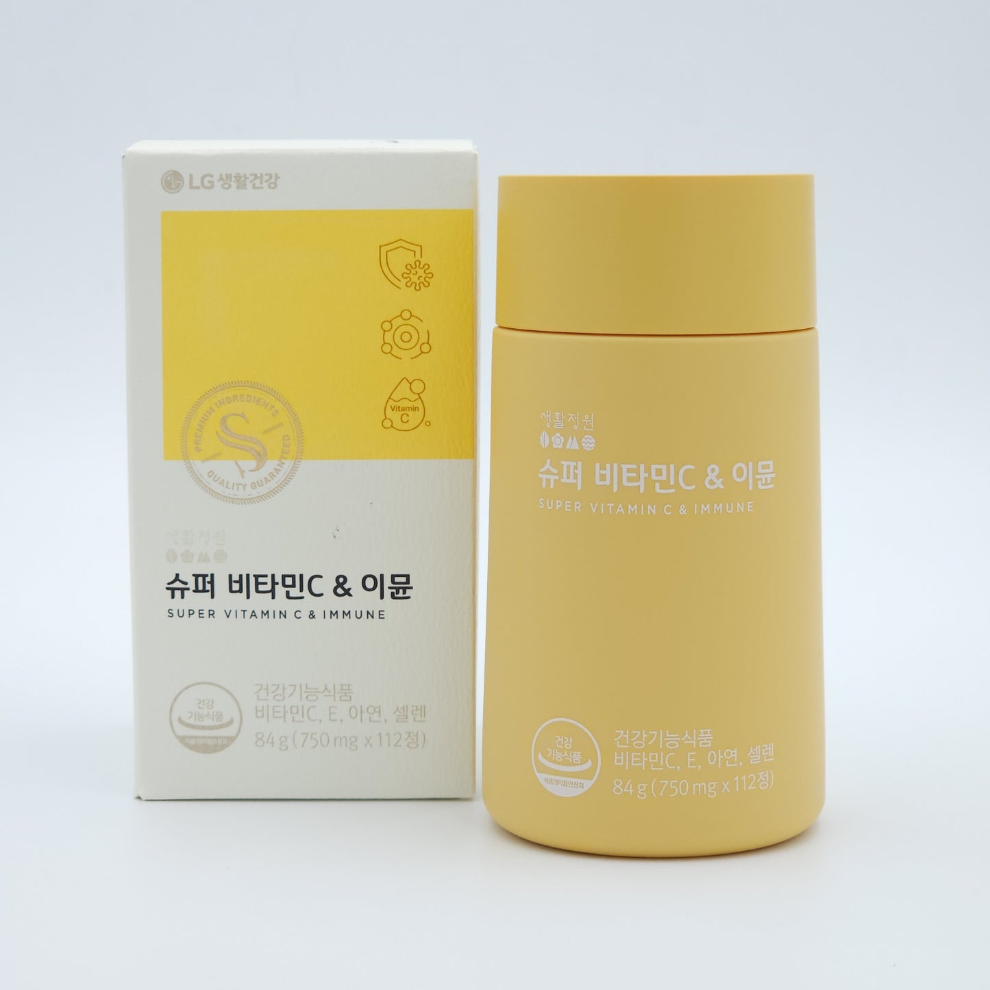 LG Vital Garden Super Vitamin C & Immune 750mg x 112 Tablet K-Beauty