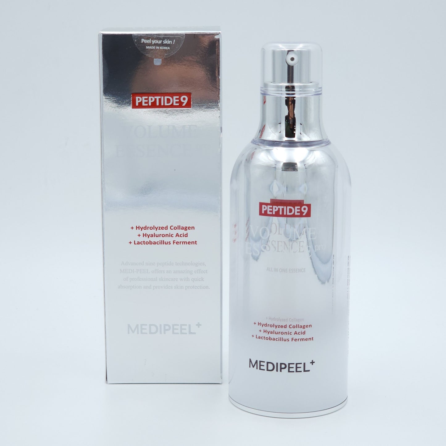 MEDI-PEEL Peptide 9 Volume All In One Bubble Essence Pro 100ml Collagen Peptide K-Beauty