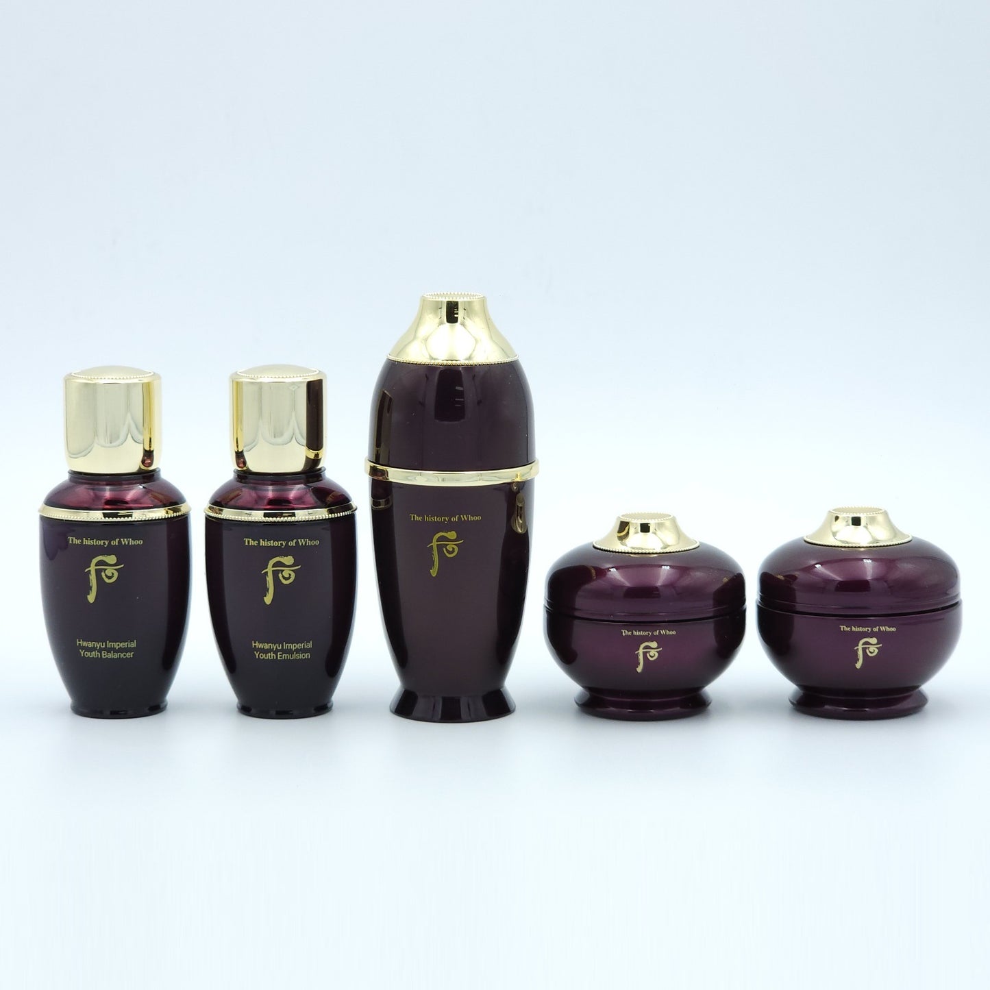 The history of Whoo Hwanyu 5pcs Special Gift Kit Luxury Anti-Aging Skincare Trial Set