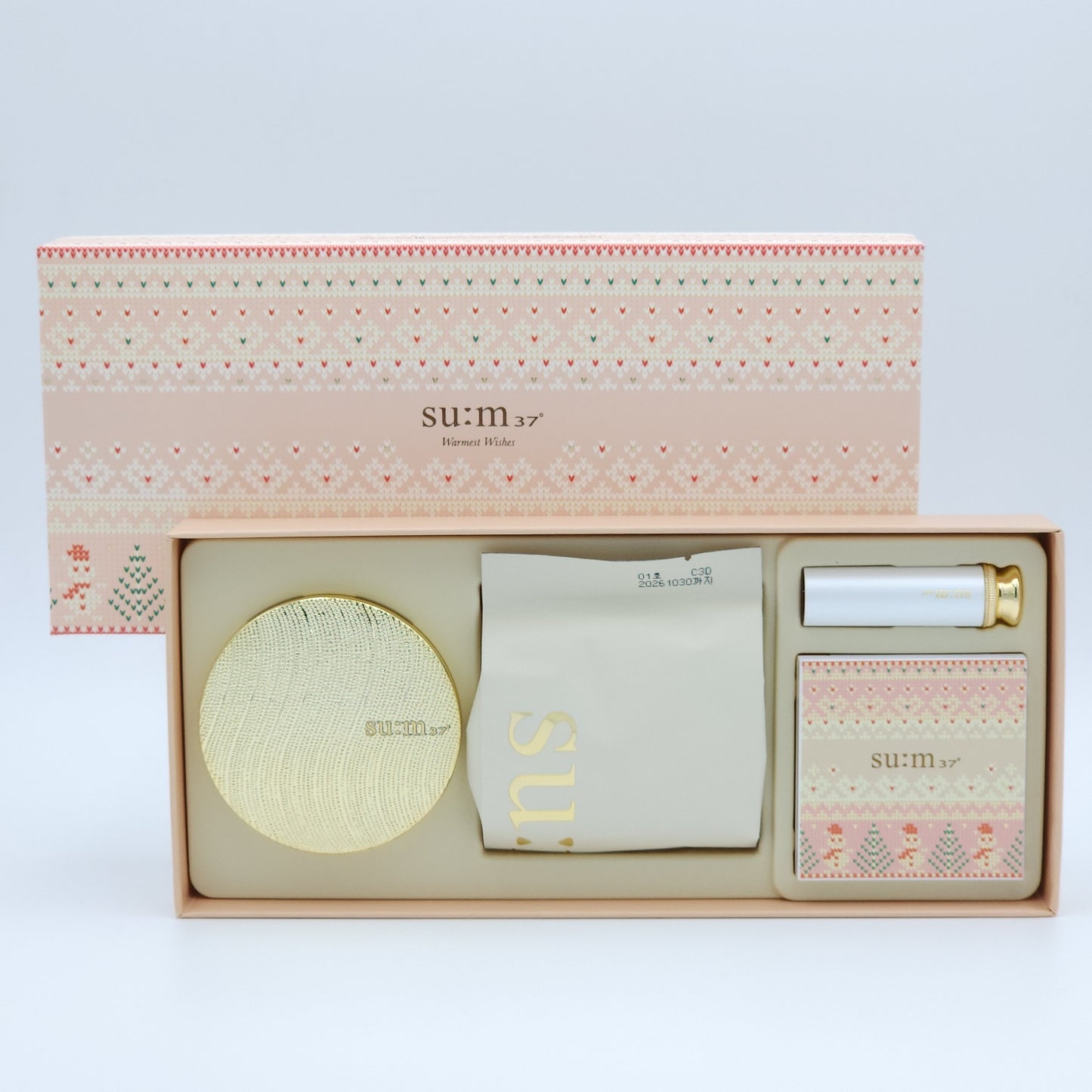 SU:M37 LosecSumma Elixir Golden Cushion No.01 Light Beige Special Set SPF50+ PA+++