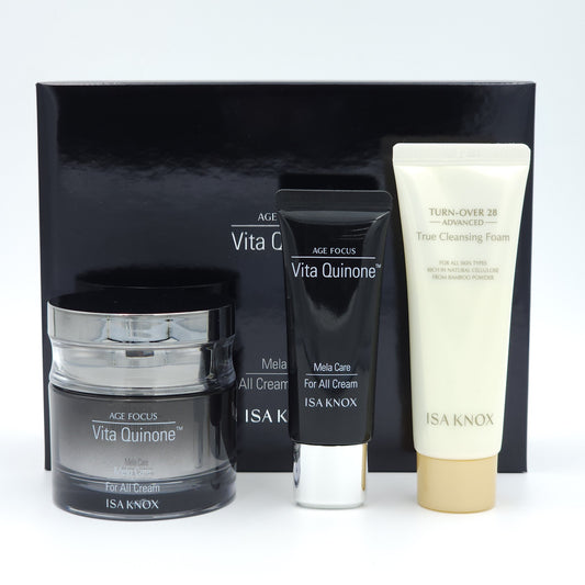 ISA KNOX Age Focus Mela Care For All Cream Special Set 3 Items(Expiration date November 26, 2026)