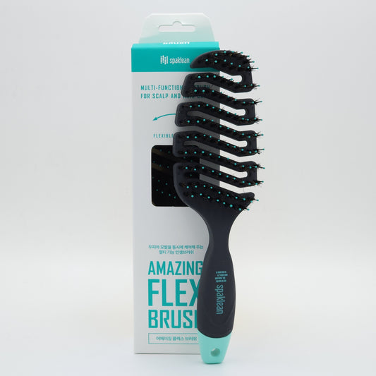 Spaklean Amazing Flex Brush Flexible Vent Hair & Scalp Care Brush