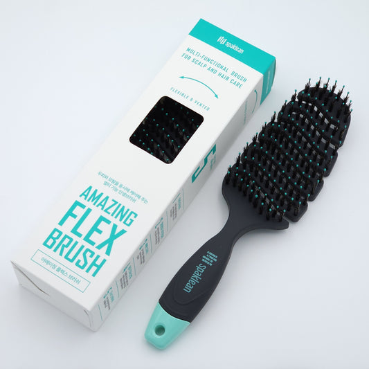 Spaklean Amazing Flex Brush Flexible Vent Hair & Scalp Care Brush