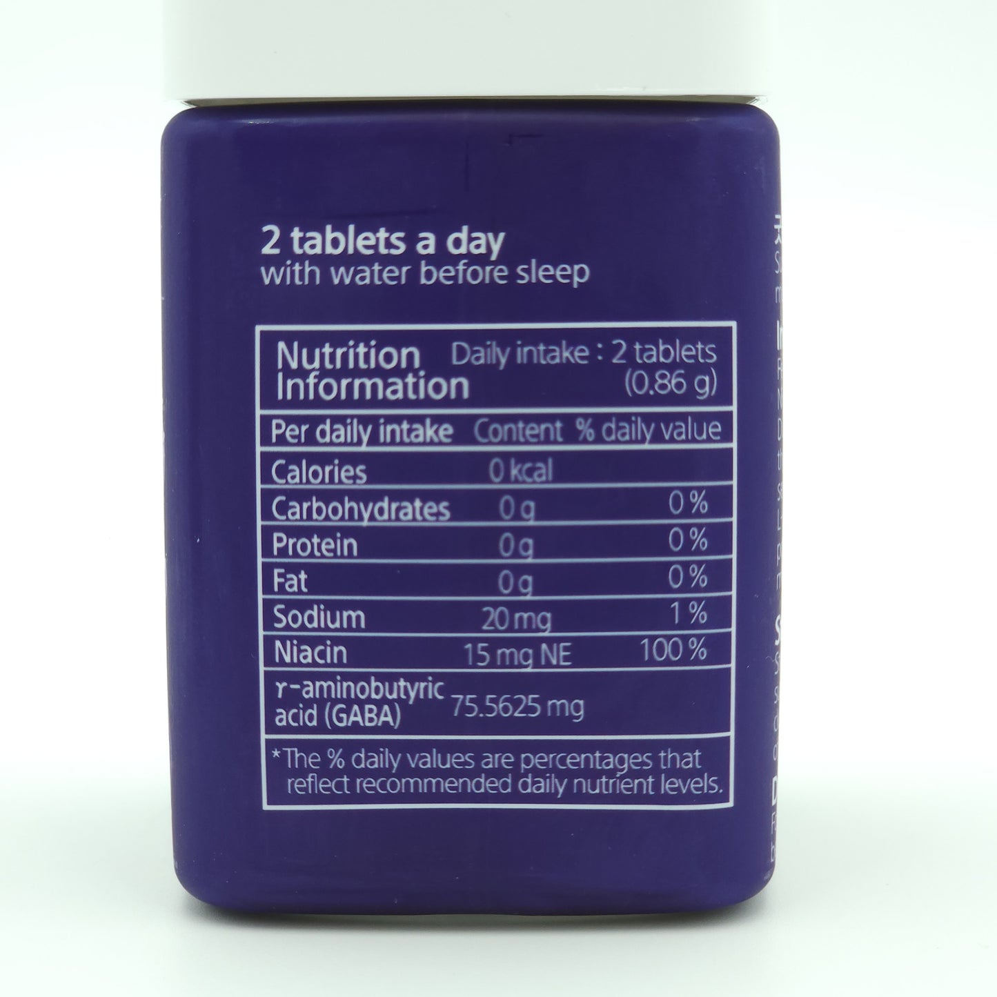 VITALBEAUTIE Good Sleep GABA 365 430mg x 60 Tablets K-Beauty