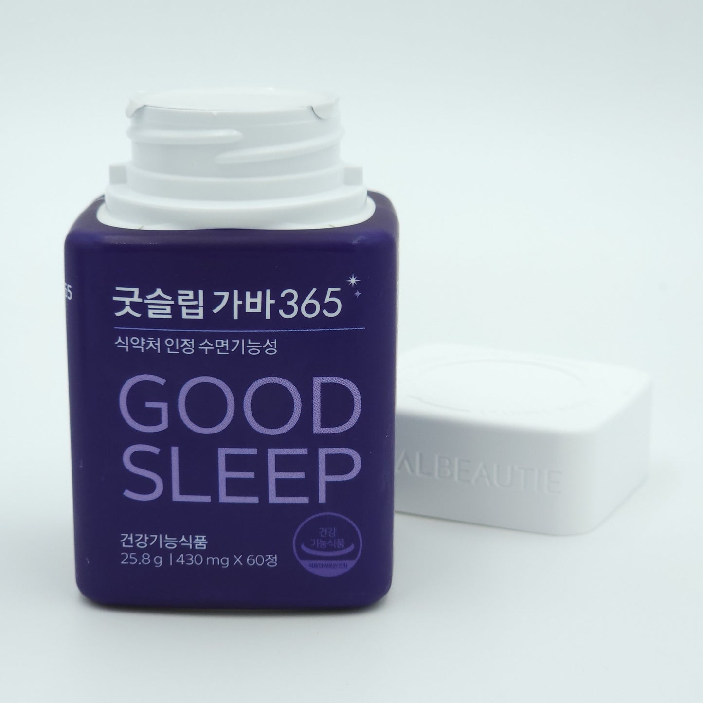 VITALBEAUTIE Good Sleep GABA 365 430mg x 60 Tablets K-Beauty