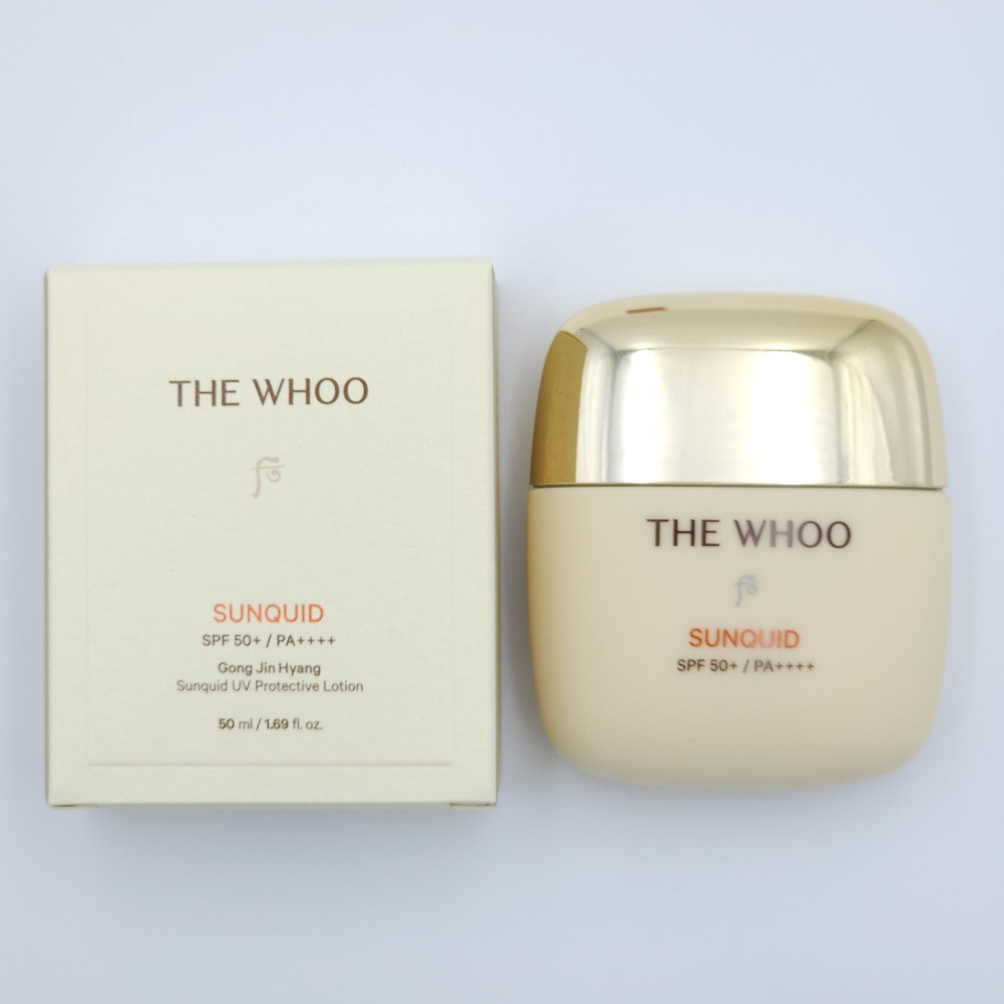The history of Whoo Gongjinhyang Sunquid UV Protective Lotion Special Set 5 Item