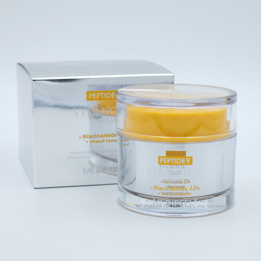 MEDI PEEL Peptide 9 Vitanol Cream Pro 50g Niacinamide Brightening Cream