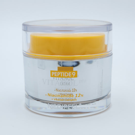 MEDI PEEL Peptide 9 Vitanol Cream Pro 50g Niacinamide Brightening Cream