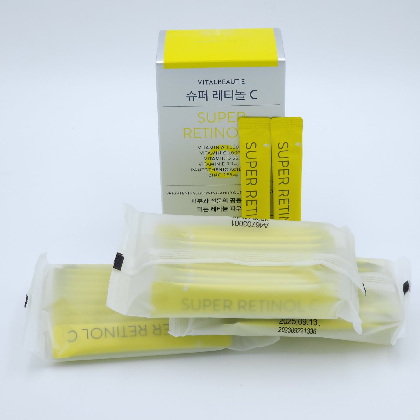 VITALBEAUTIE Super Retinol C Powder 1.8g x 30pcs Brightening Glowing K-Beauty