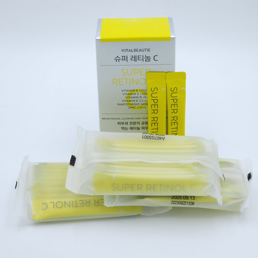 VITALBEAUTIE Super Retinol C Powder 1.8g x 30pcs Brightening Glowing K-Beauty