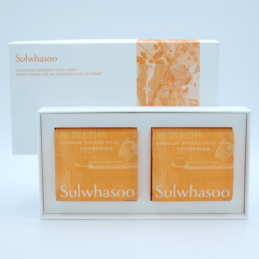 Sulwhasoo Signature Ginseng Facial Soap 120g x 2ea