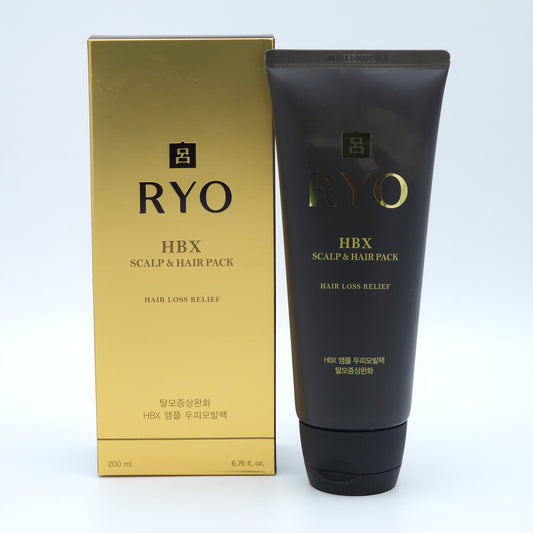 RYO Premium HBX Ampoule Scalp & Hair Pack Hair Loss Care Treatment 200ml K-Beauty