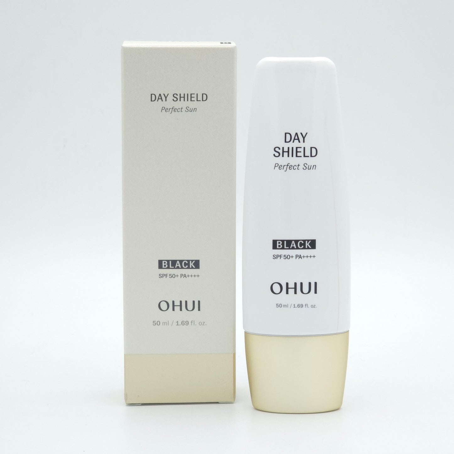 O HUI Day Shield Perfect Sun Black 50ml SPF50+ PA++++ Base Sun Cream