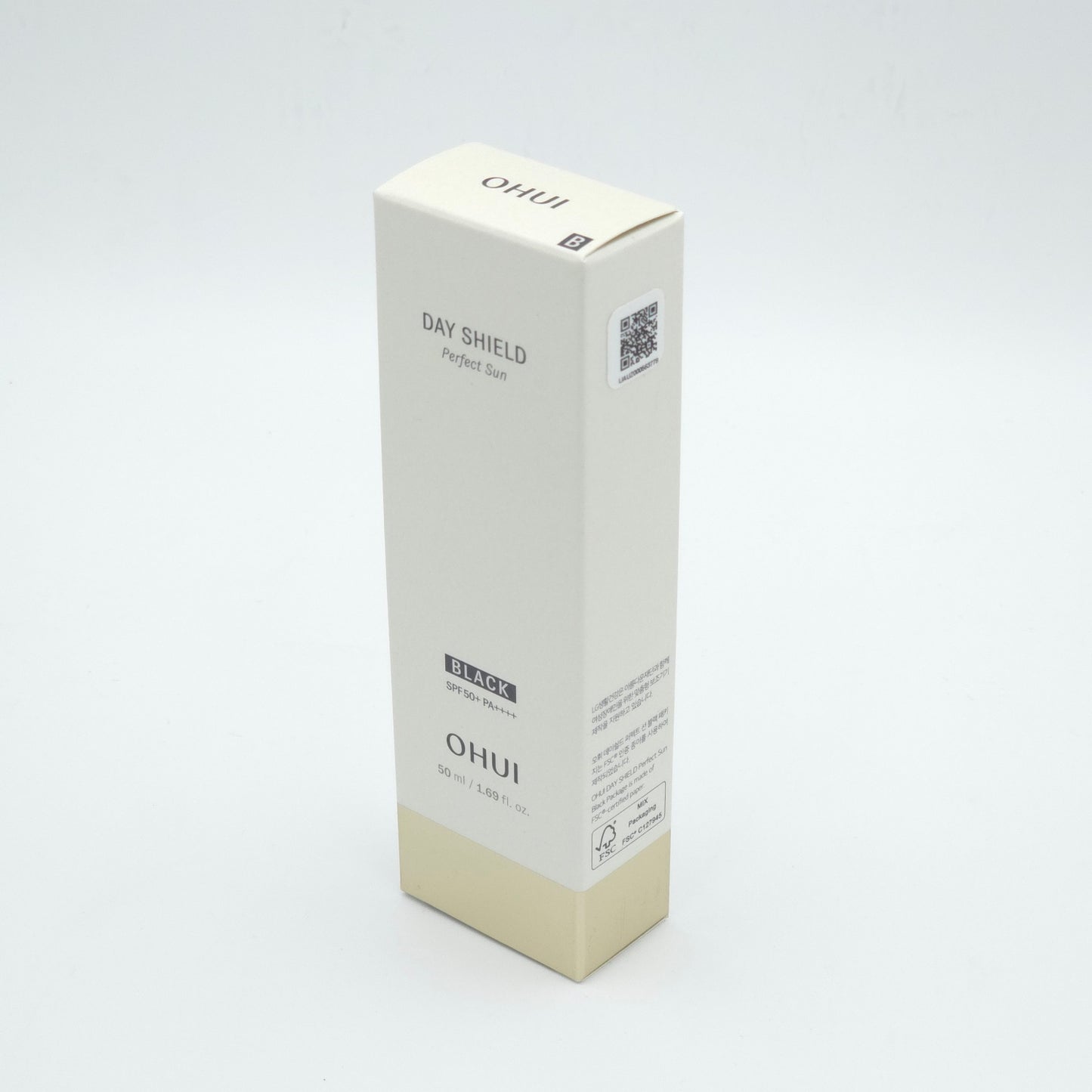 O HUI Day Shield Perfect Sun Black 50ml SPF50+ PA++++ Base Sun Cream