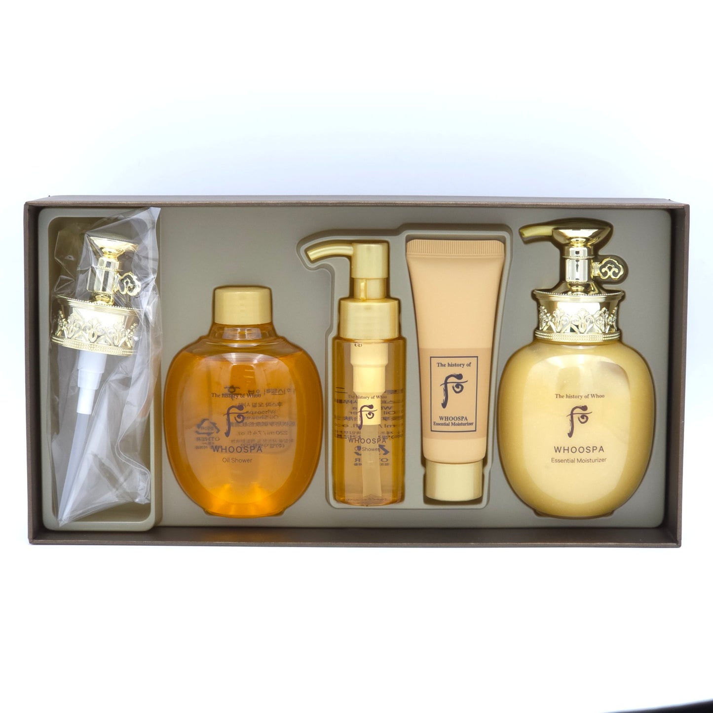 The history of Whoo Whoospa Body 2pcs Special Set Oil Shower Moisturizer