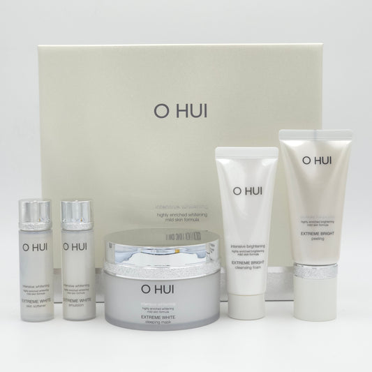 O HUI Extreme White Sleeping Mask Special Set 5 Items Whitening Cream