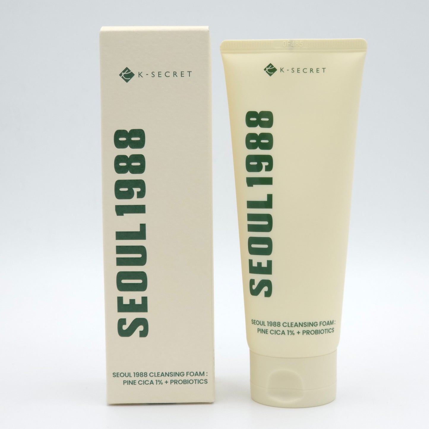 K-SECRET Seoul 1988 Cleansing Foam : Pine Cica 1% + Probiotics 150ml Gentle Cleanser