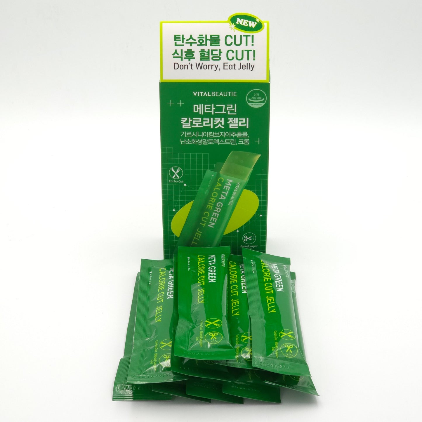 VITALBEAUTIE Meta Green Calorie Cut Jelly 30g x 10ea Healthy Diet K-Beauty