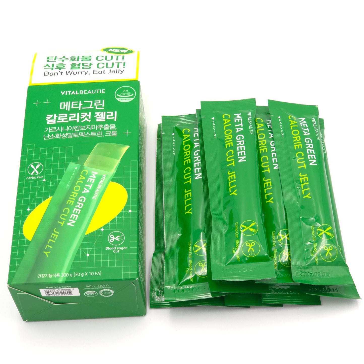 VITALBEAUTIE Meta Green Calorie Cut Jelly 30g x 10ea Healthy Diet K-Beauty