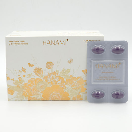 LG Vital Garden HANAMI PlaCell Skin Retinol A 600mg x 56 Capsule 8 week K-Beauty