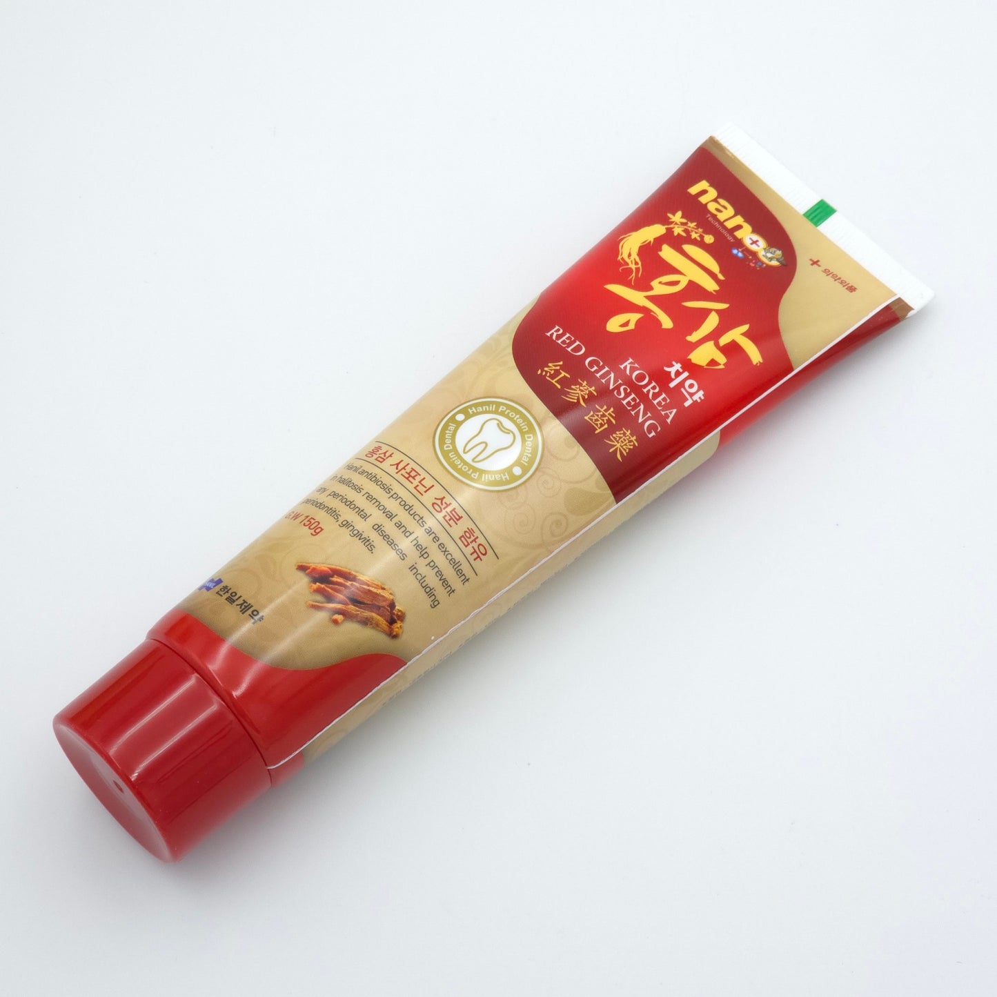 HANIL Korean Red Ginseng Toothpaste 150g x 2ea Herbal Mint Oral Care