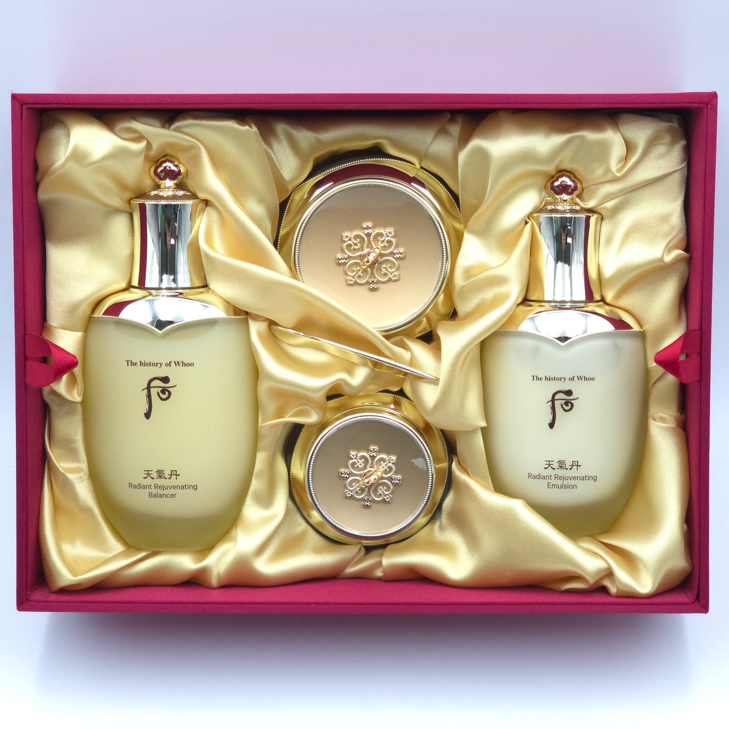 The history of Whoo Cheongidan 6pcs Special Set Luxury Anti-Aging Skincare Set