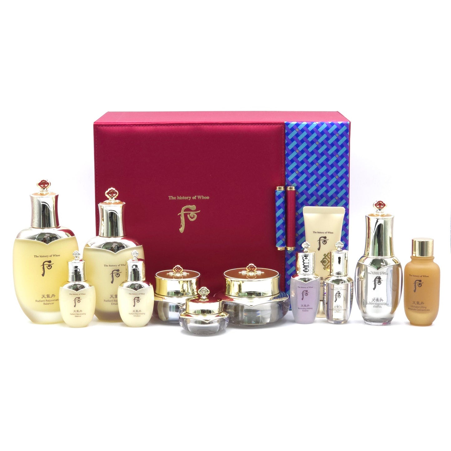 The history of Whoo Cheongidan 6pcs Special Set Luxury Anti-Aging Skincare Set