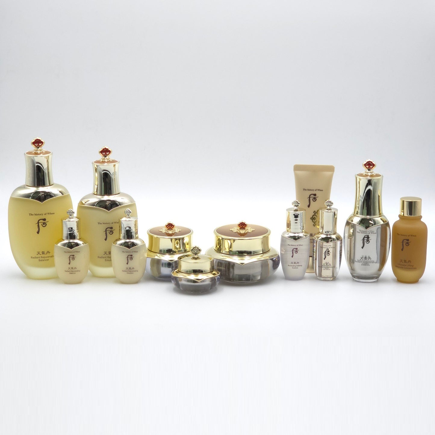The history of Whoo Cheongidan 6pcs Special Set Luxury Anti-Aging Skincare Set