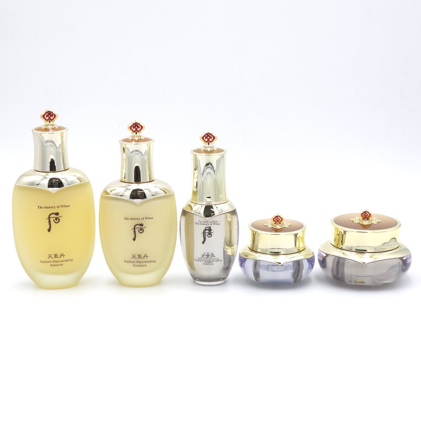 The history of Whoo Cheongidan 6pcs Special Set Luxury Anti-Aging Skincare Set