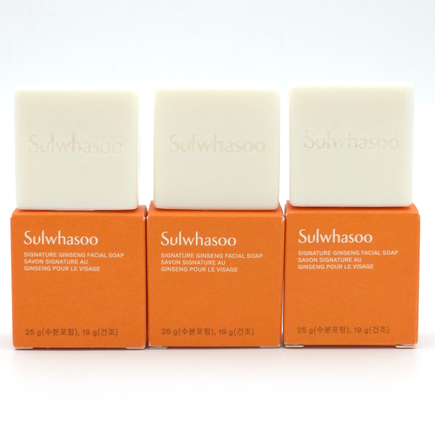 Sulwhasoo Signature Ginseng Facial Soap 25g x 3ea
