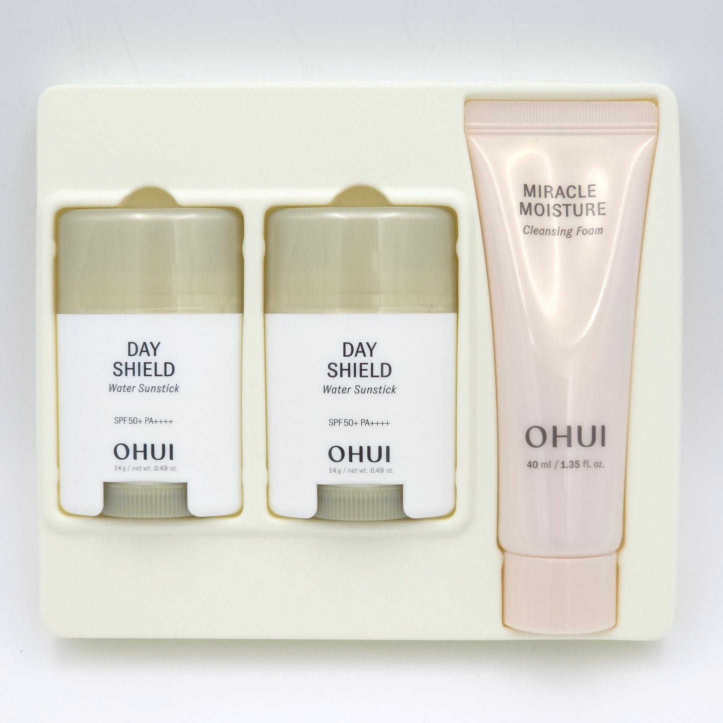 O HUI Day Shield Water Sunstick Special Set 3 Items SPF50+ PA++++ K-Beauty