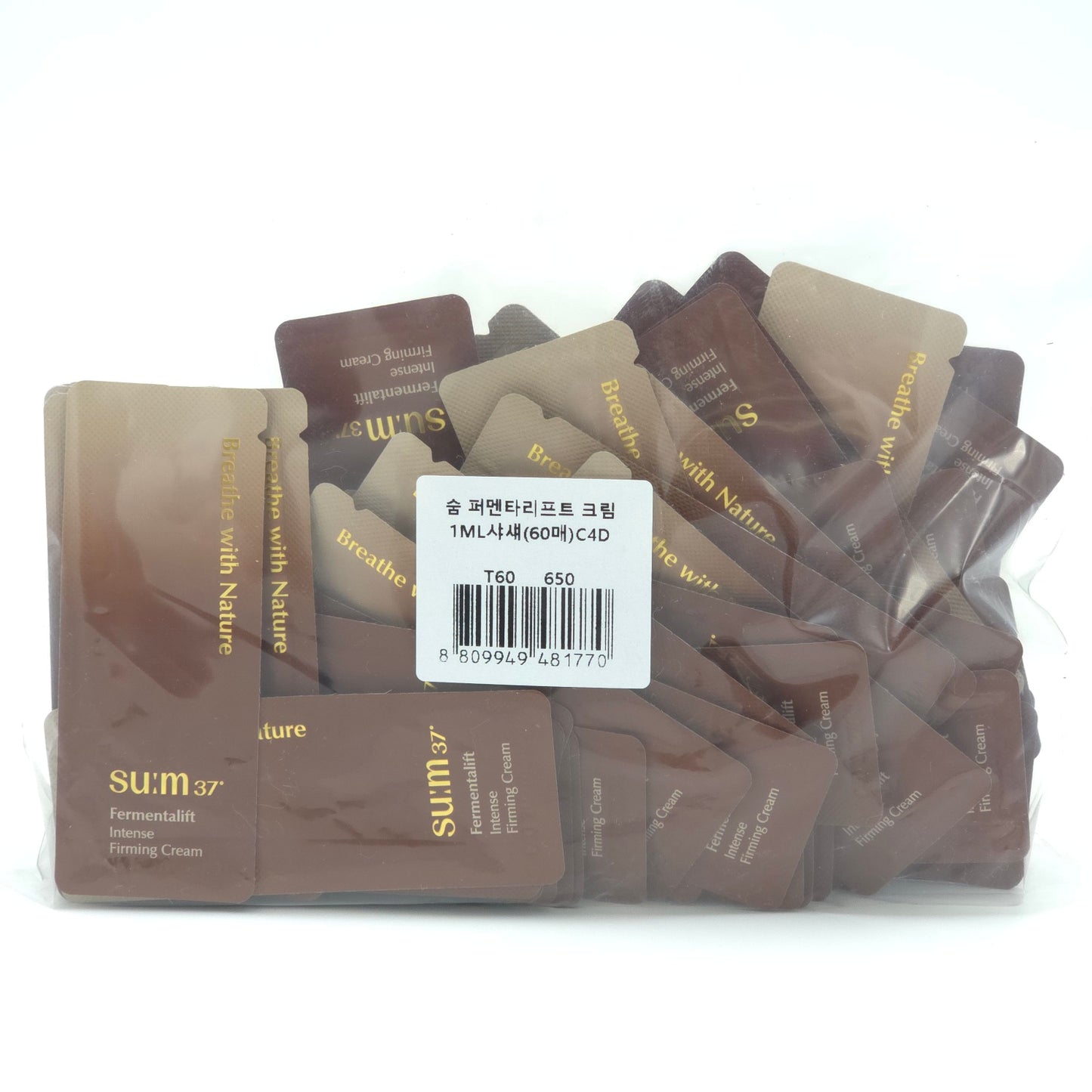 su:m37 Fermentalift Intense Firming Cream 1ml x 60pcs Face & Neck Cream