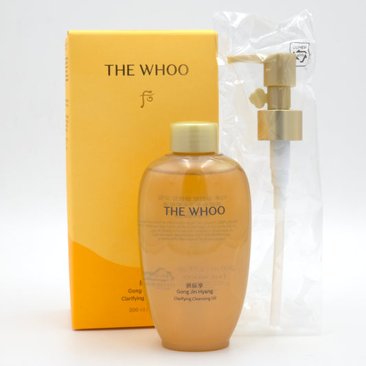 THE WHOO Gong Jin Hyang Clarifying Cleansing Oil 200ml Mild Moisture K-Beauty