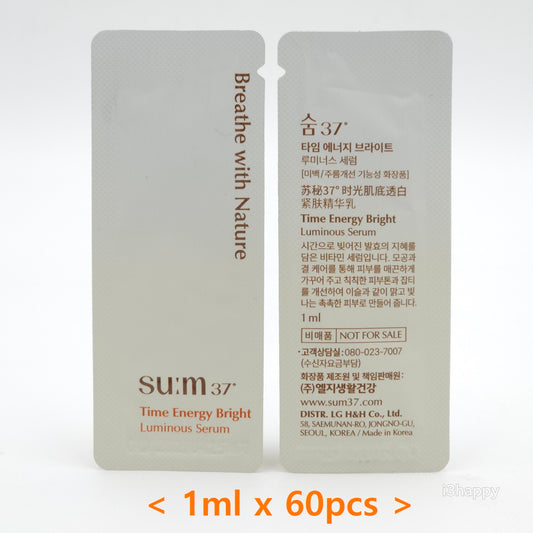 SU:M37 Time Energy Bright Luminous Serum 1ml x 60pcs