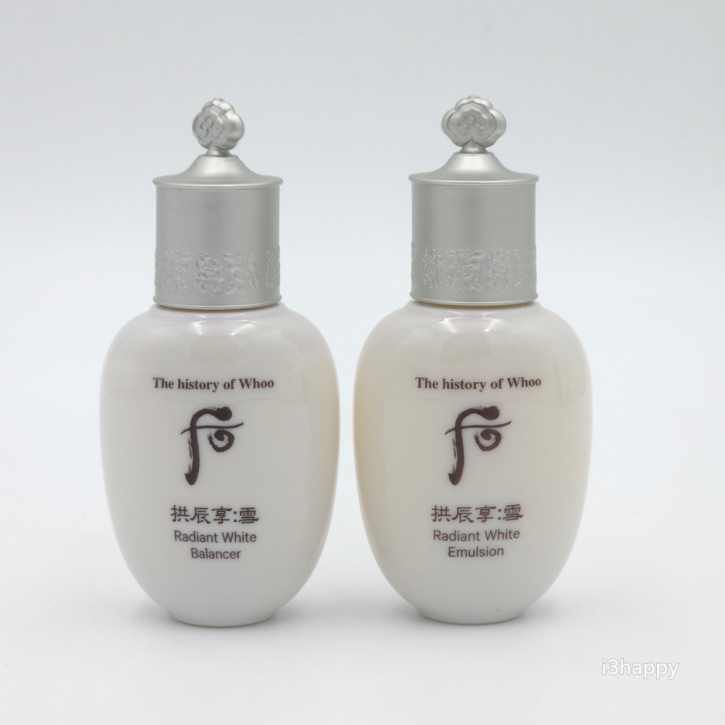 The history of Whoo Gongjinhyang Seol Radiant White 3pcs Special Set 8 Items