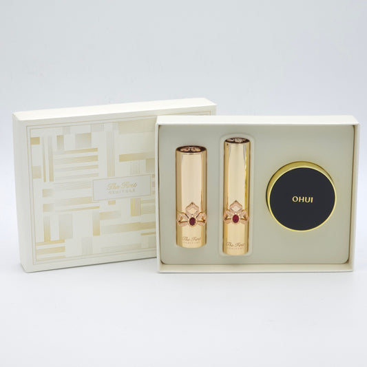 O HUI The First Geniture Lipstick & Lipbalm Duo Special Set K-Beauty