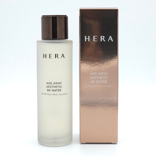 HERA Age Away Aesthetic BX Water 150ml Peptide Collagen AHA Anti Aging Toner
