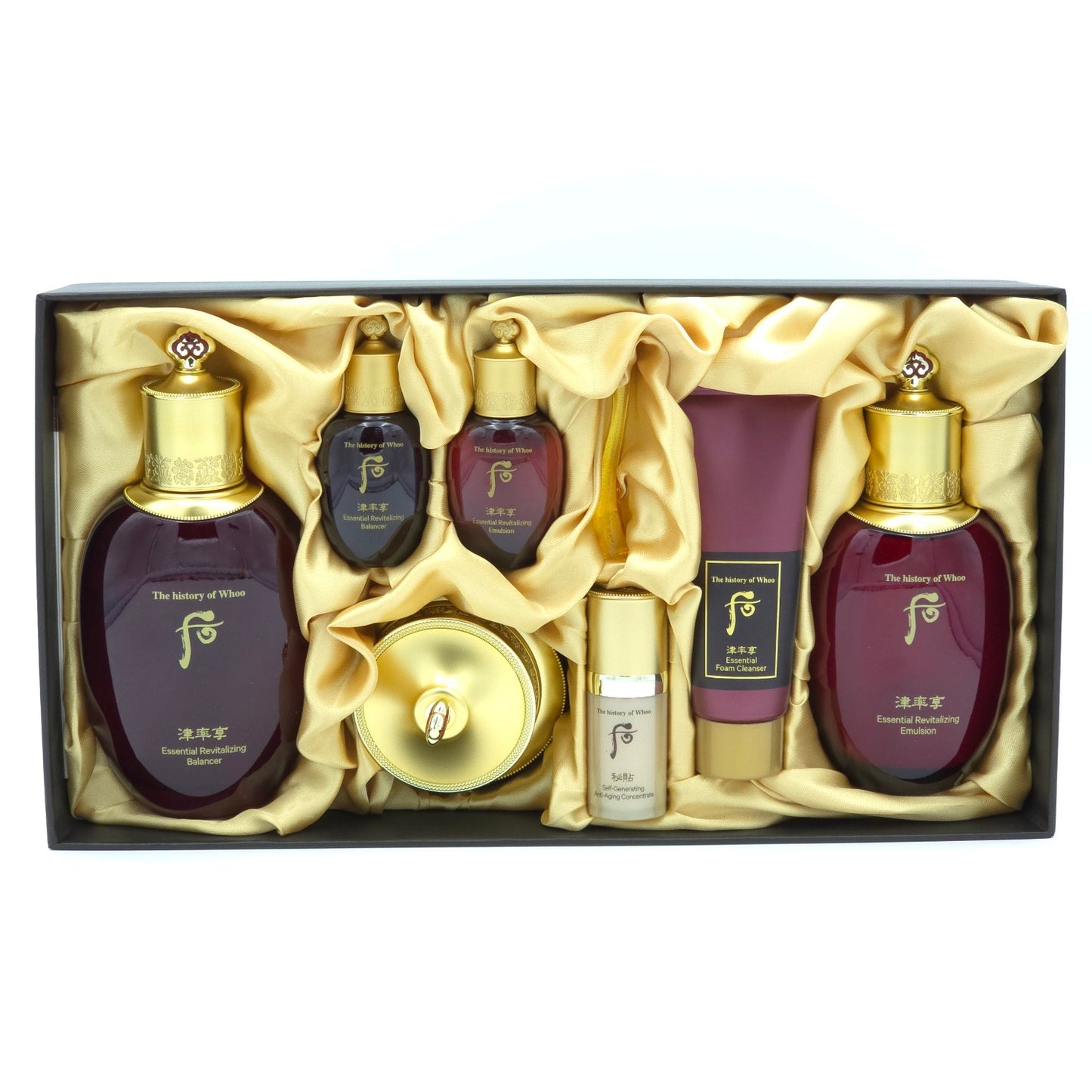 The history of Whoo Jinyulhyang Special 3pcs Set 7 Items Anti Aging Skincare
