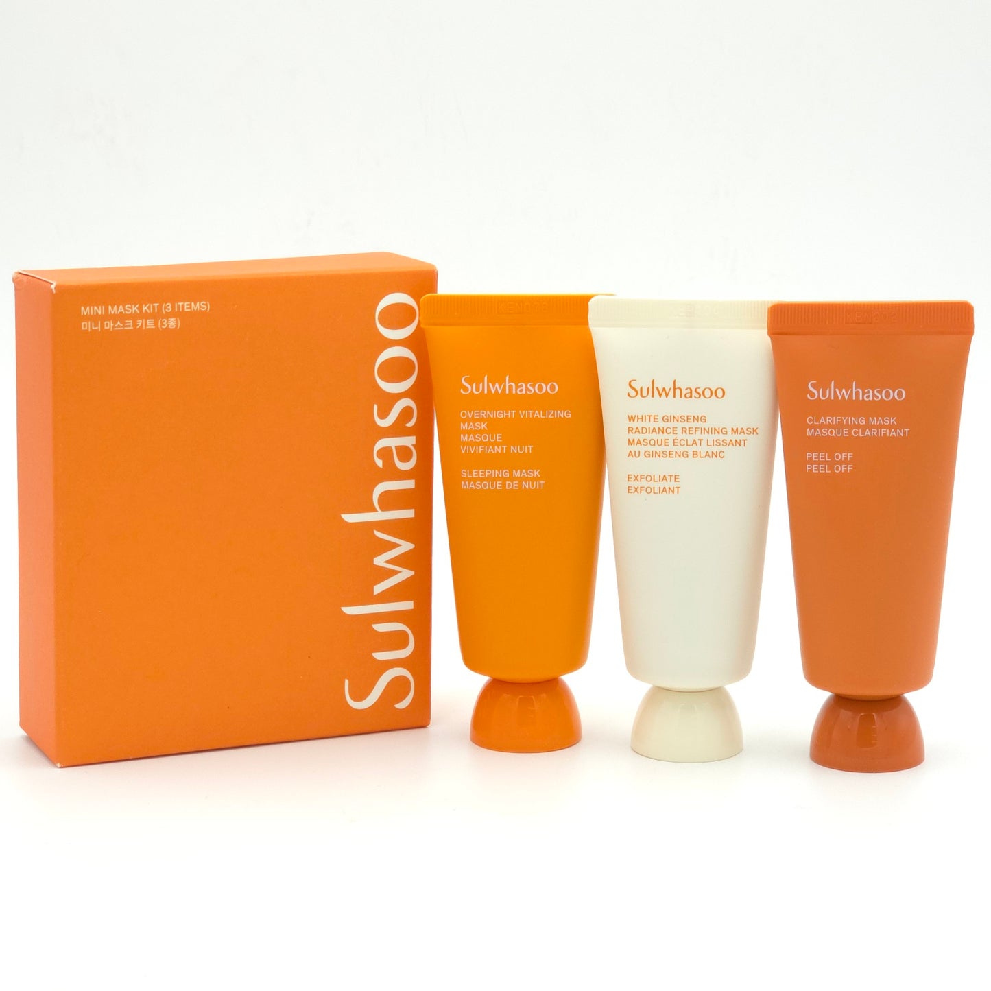 Sulwhasoo Mini Mask Kit 35ml x 3ea Sleeping Exfoliating Peel Off Set