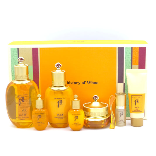 The history of Whoo Gongjinhyang Special 3pcs Set Hydrating Nourishing Skincare